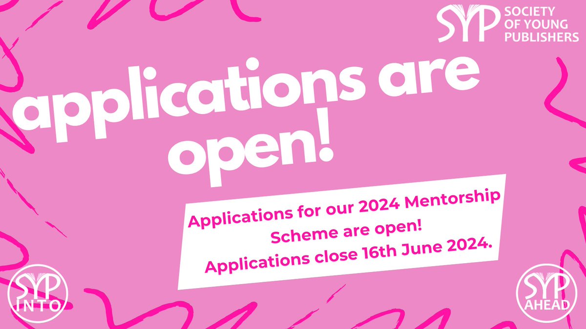 SYPNorth's tweet photo. ‼️It’s not too late to get your applications in‼️
Open to hopefuls wanting to break into the publishing industry but we are also especially eager to hear from anyone who is currently working in a junior role in publishing who is wanting to take the next step in their career! https://t.co/cpbwhYgLGx