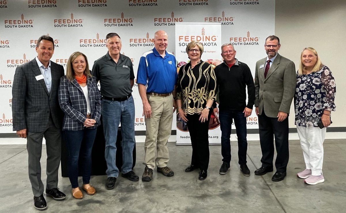 Thank you, Land O'Lakes, for the generous donation of 40,000 lbs. of mac &amp; cheese! This contribution will provide over 33,000 meals to those facing hunger in SD. Thank you for making a difference! 🍽️❤️ #ThankfulThursday #FeedingSouthDakota