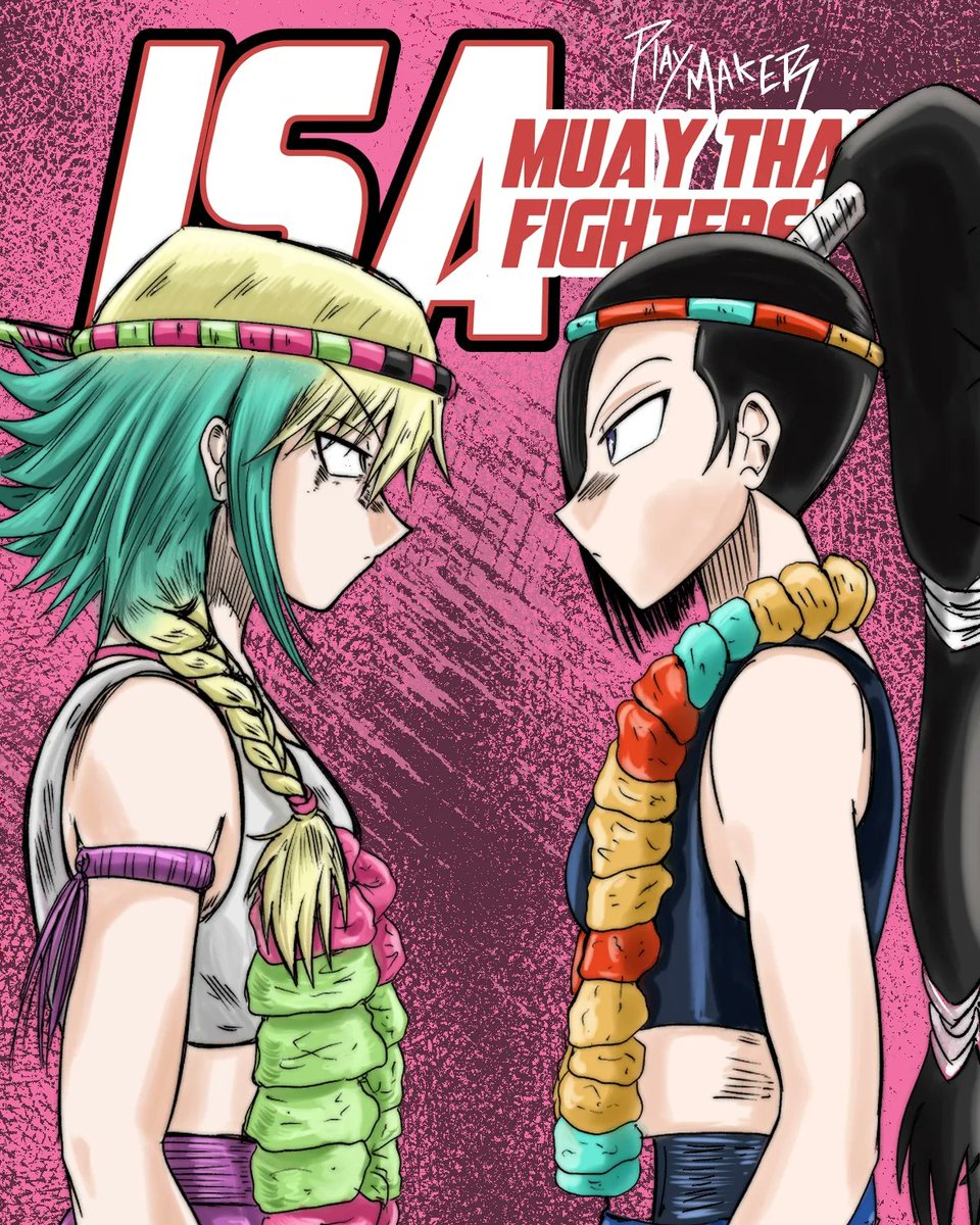 PlaymakerArt's tweet photo. Portada oficial a color de ISA: Muay Thai Fighters 🔥  Si aún no lo lees entra al siguiente link 👉 https://t.co/kwVu9jl824

#muaythai #manga #cómic https://t.co/8aGoZhP7Yz