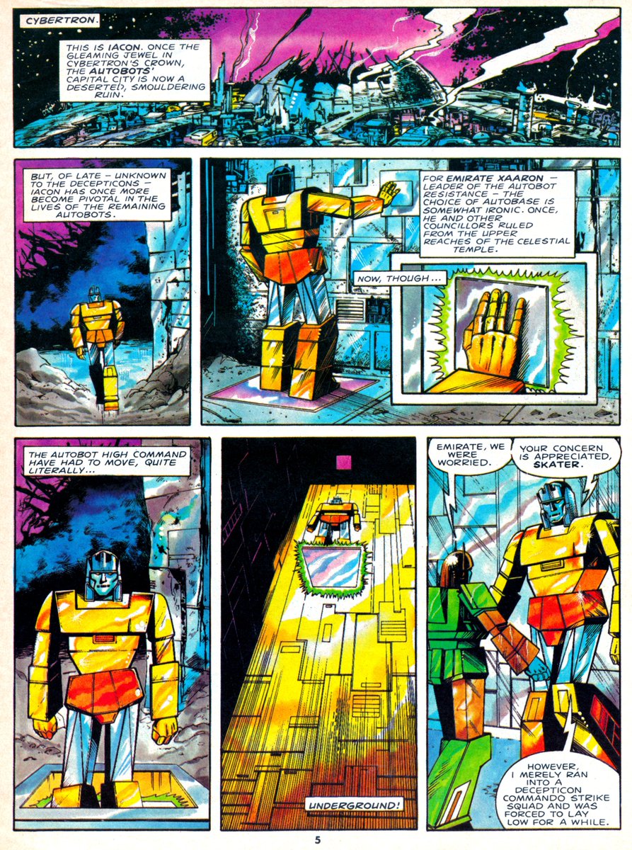 tfwiki's tweet image. Emirate Xaaron: the beginning, the middle, and the end (of him being his own character).
#Transformers
