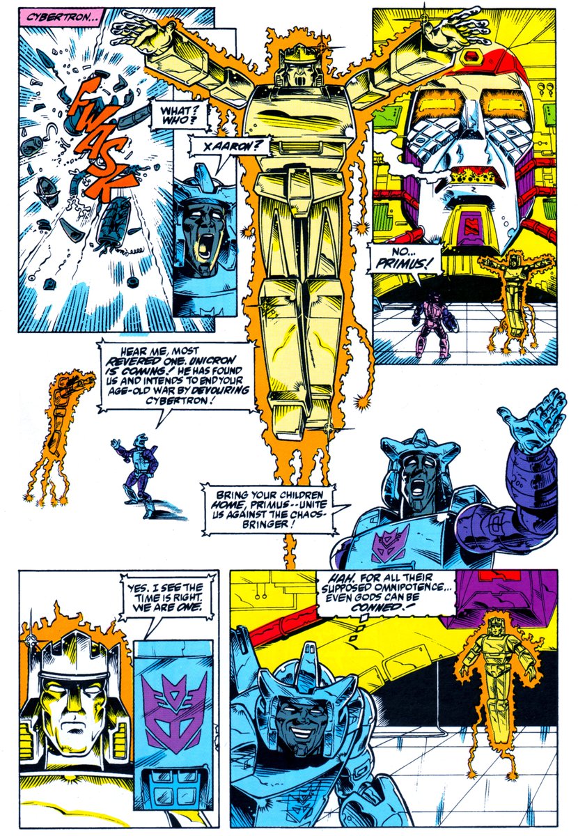 tfwiki's tweet image. Emirate Xaaron: the beginning, the middle, and the end (of him being his own character).
#Transformers