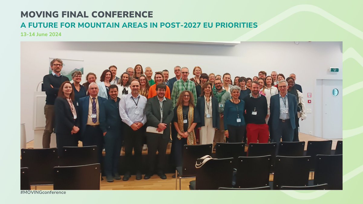 MOVINGH2020's tweet photo. 👋 We near the end of our first day at the #MOVINGconference!
Join us tomorrow at 9.00 AM for further discussions on policy recommendations & MOVING's Policy Roadmap, focusing on unlocking the power of mountain #valuechains, focusing on the post-2027 programming period. https://t.co/i1H2R1Qecu