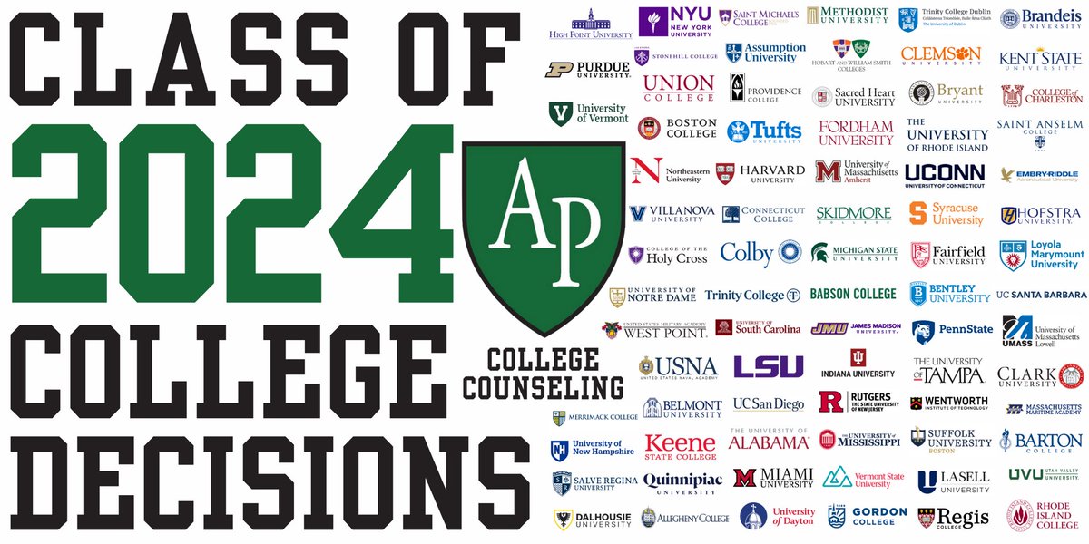 151 students. 77 colleges. 23 states. 3 countries. 1 remarkable Senior class!

As we close out the 2023-2024 school year, we wanted to reflect and say congratulations to the Class of 2024! We are so proud of you, and cannot wait to see all the amazing things you’ll do!