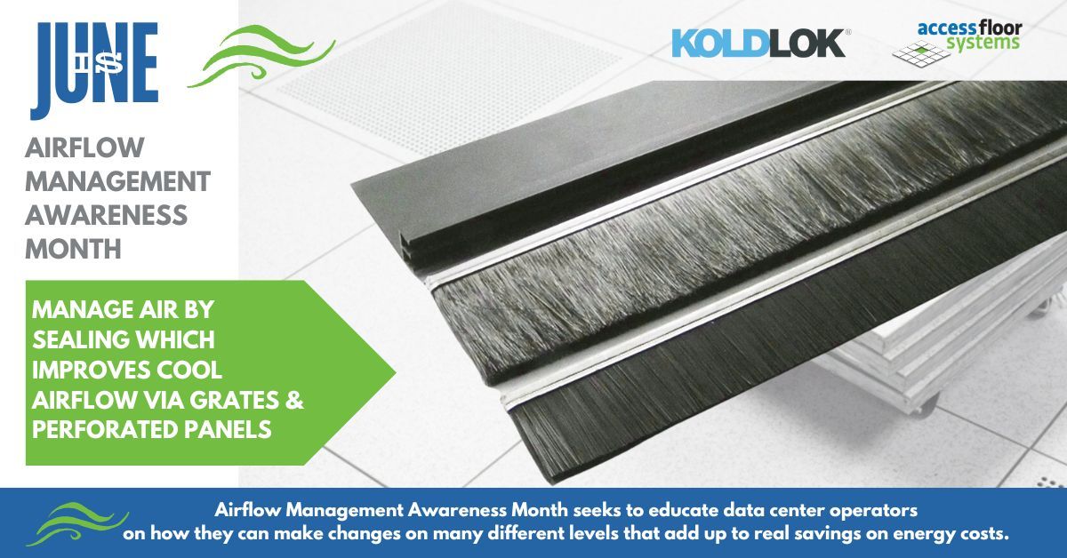 KoldLok® products specifically address bypass airflow and its detrimental effects on
data center cooling. buff.ly/4bNkxk8
