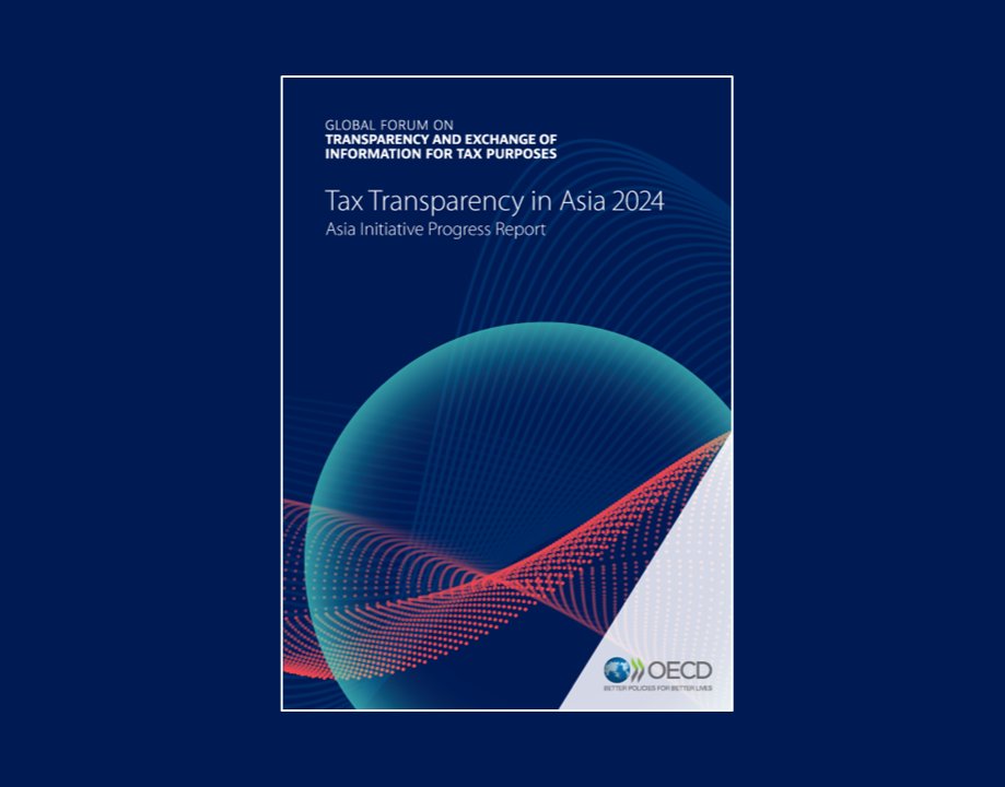Coming 🔜Stay tuned for the launch of Tax Transparency in Asia 2024 🌏

The report outlines the progress achieved by the 17 members of the #AsiaInitiative in implementing the EOIR and AEOI #taxtransparency standards in the region.

🗓️ Available 24 June ➡ oe.cd/ttasia2024