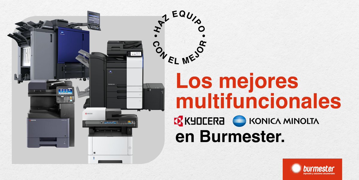 BurmesterMx's tweet photo. Desde impresiones de alta calidad hasta funciones avanzadas de escaneo y copiado, nuestra gama de equipos garantiza un rendimiento sin igual.

¡Haz equipo con el mejor! 💪✨

📱 (55) 5271-5533
📲 https://t.co/5O2kHb6sYz
🌐 https://t.co/Dsi9Cat97T https://t.co/rnAH8V7Ktz