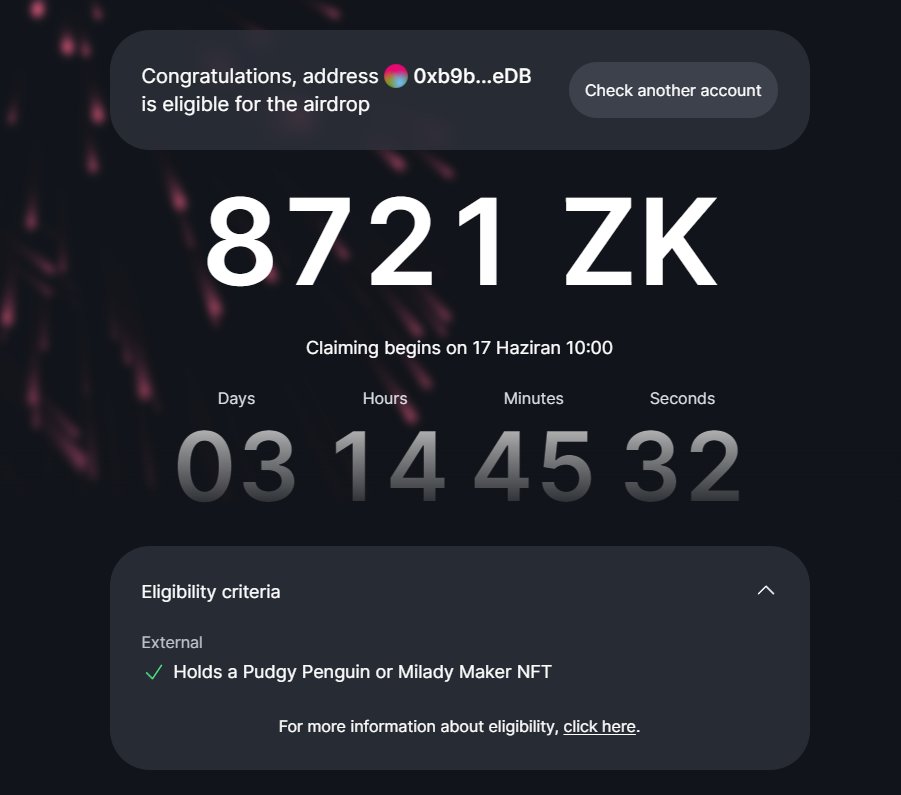 BringMeCoins's tweet photo. I guess using the zkSync network reduces the amount of airdrop you get lmao

Let's check these two wallets:

▸The first wallet only holds a Puddy Penguin NFT and hasn't made a single transaction on the zkSync network, but it's eligible for 8721 $ZK airdrop

📍Wallet: 0xb9bff1330175d2e2b661ad5eca0fc648ac9f0edb

▸The second wallet shows up as a Milady Maker or Puddy Penguin NFT holder in your checker (but it is not), interacted with 10 smart contracts and shows up as an Omnibus NFT holder (but it is not). And it's only eligible for a 917 $ZK airdrop

📍Wallet: 0x6adb27812220f1ff5df618e3273d83c430705eec

So, according to your checker, using the network seems to reduce airdrop rewards, lmao

1⃣If this is a tester wallet (it is not imo), why didn’t you transparently announce your tester wallets to the community?

2⃣Why is someone who just holds a Puddy Penguin NFT getting an airdrop worth almost 9K?