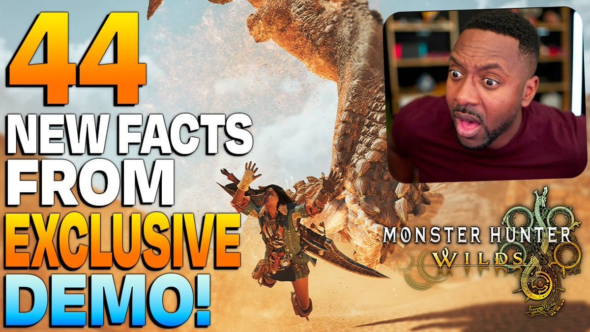 There is SO MUCH information out there for Monster Hunter Wilds following the previews! 👏

Dear Gamer is one of the few creators that actually saw it and he has a SICK breakdown, definitely go watch his video!! ⬇️
youtu.be/YPUe7bhxjLY?si…
