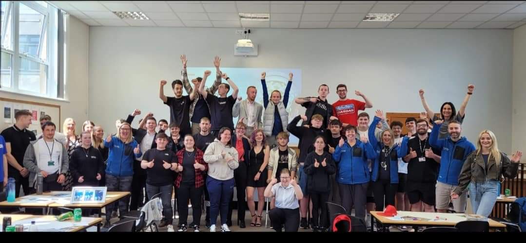 SportUHIMoray's tweet photo. What an awesome ending to a fantastic year 😁 So very proud of all our students &amp; their achievements. Sports students awards followed by a big game of dodgeball in the hall. Many congratulations to each &amp; every one of you, especially our award winners 🏀⚽️🏆🏋 🌟 ❤️ https://t.co/T75Jr9bof4