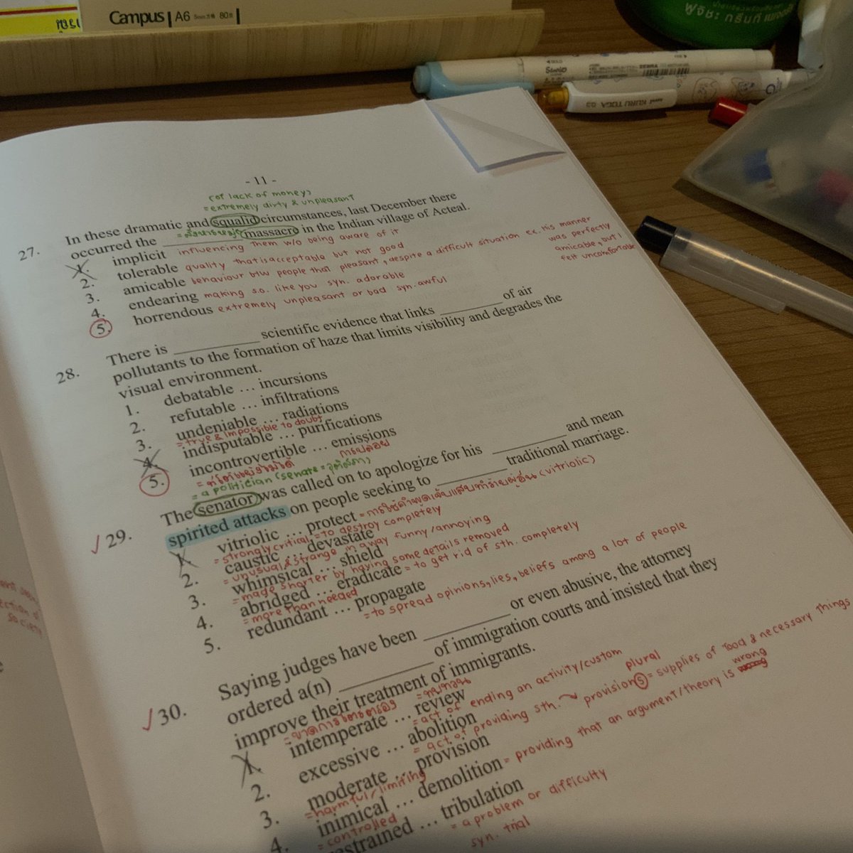 jaismemo's tweet photo. 13 jun 🏎️💨
   * ทำ cu-aat (verbal) form 1 ยากมาก ก ㅠㅡㅠ มีแต่ศัพท์ที่ไม่   
      เคยเจอมาก่อน 
   * ขึ้นชีวะเรื่อง enzyme แล้วว ว
      ( #วันนี้dek68ทำอะไร ) https://t.co/kmGHAGA8Ms