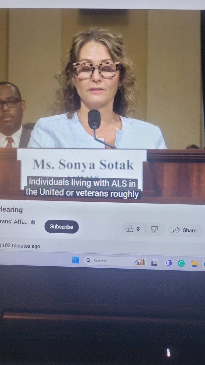 Crying!! Yes, tears knowing that ALS veterans now have a seat at the table. It's not something we had in 2016 when ALS blasted itself into my life.  TY <a href="/iamalsorg/">I AM ALS</a> for fighting this fight, for seeing us, and helping us elevate the voice of ALS veterns, caregivers and survivors.