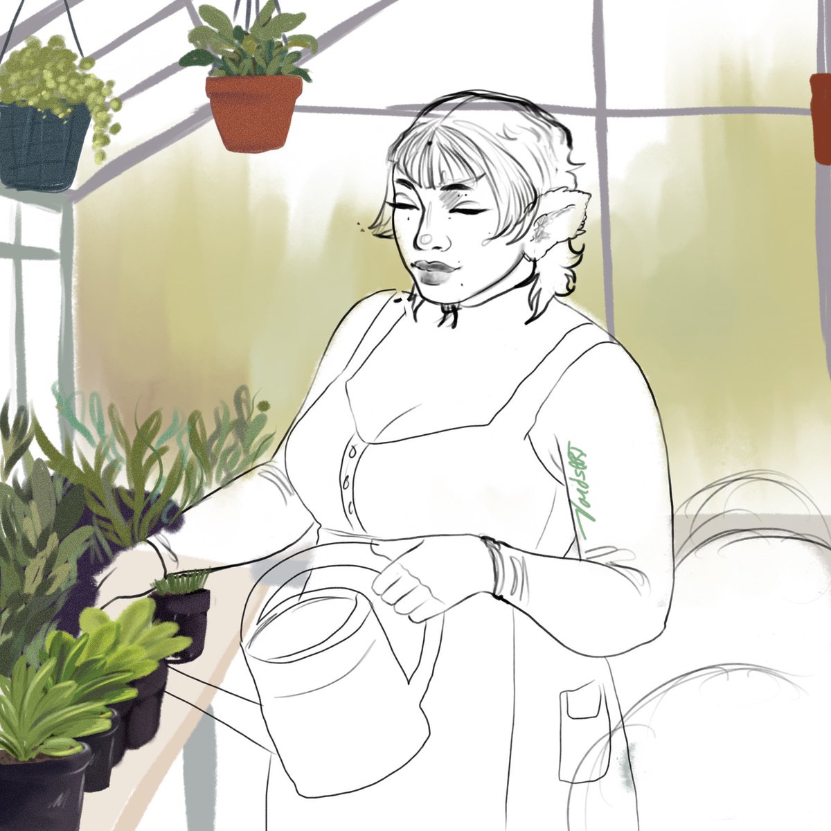 Voidsinferno's tweet photo. Some wips bc I can’t finish art x #characterart #oc #artwork https://t.co/dKoltjSvOd