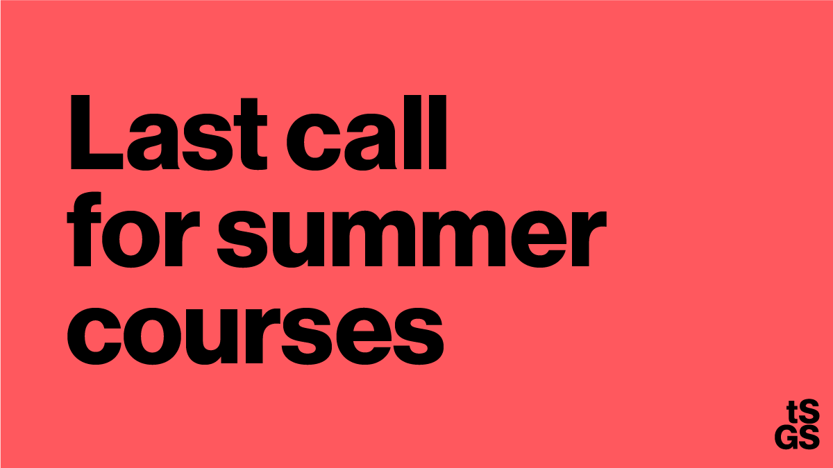 Want to learn more about designing and delivering good services?  

Final call for courses coming up in our summer semester over next two weeks.  

We run our courses three times a year, so it's last chance before the autumn and winter period.  

good.services