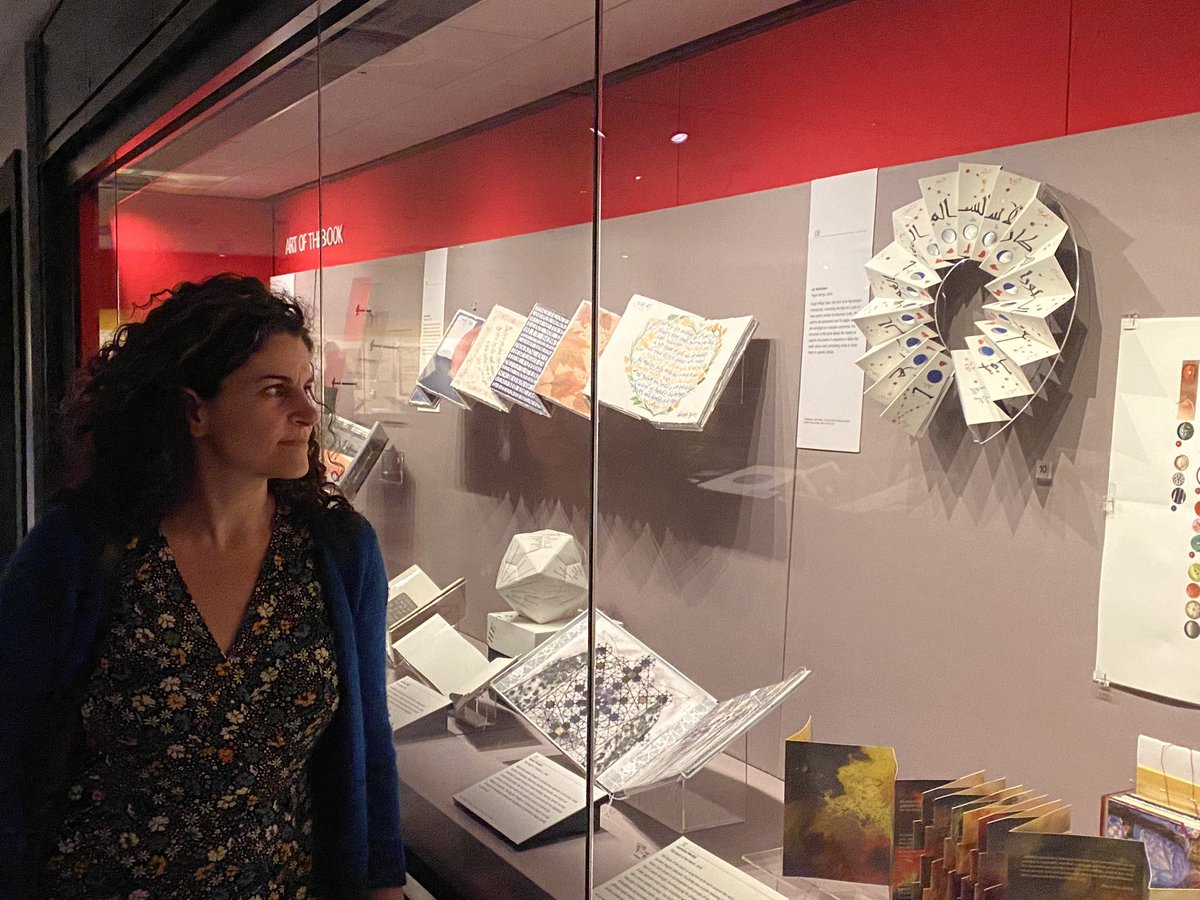 Joumana is nuking this account soon (@joumajnouna) on Twitter photo So exciting to see my prints in the <a href="/britishlibrary/">British Library</a>’s new case on the history of woodblock printing!! Thanks to <a href="/hilaryhamster/">Dr Lizzie Norton @drlizzienorton.bsky.social</a> for blowing my mind by pointing out they’re on show alongside a Gutenberg Bible 🤯😂 And the Book of the Moon is still around… So exciting to see my prints in the <a href="/britishlibrary/">British Library</a>’s new case on the history of woodblock printing!! Thanks to <a href="/hilaryhamster/">Dr Lizzie Norton @drlizzienorton.bsky.social</a> for blowing my mind by pointing out they’re on show alongside a Gutenberg Bible 🤯😂 And the Book of the Moon is still around…