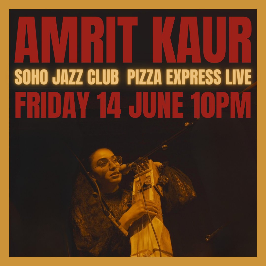 Am I seeing you tomorrow for pizza and an intimate musical experience? FINAL TICKETS: pizzaexpresslive.com/whats-on/amrit…