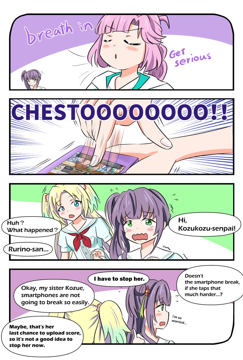 English version!
#蓮ノ空美術部 