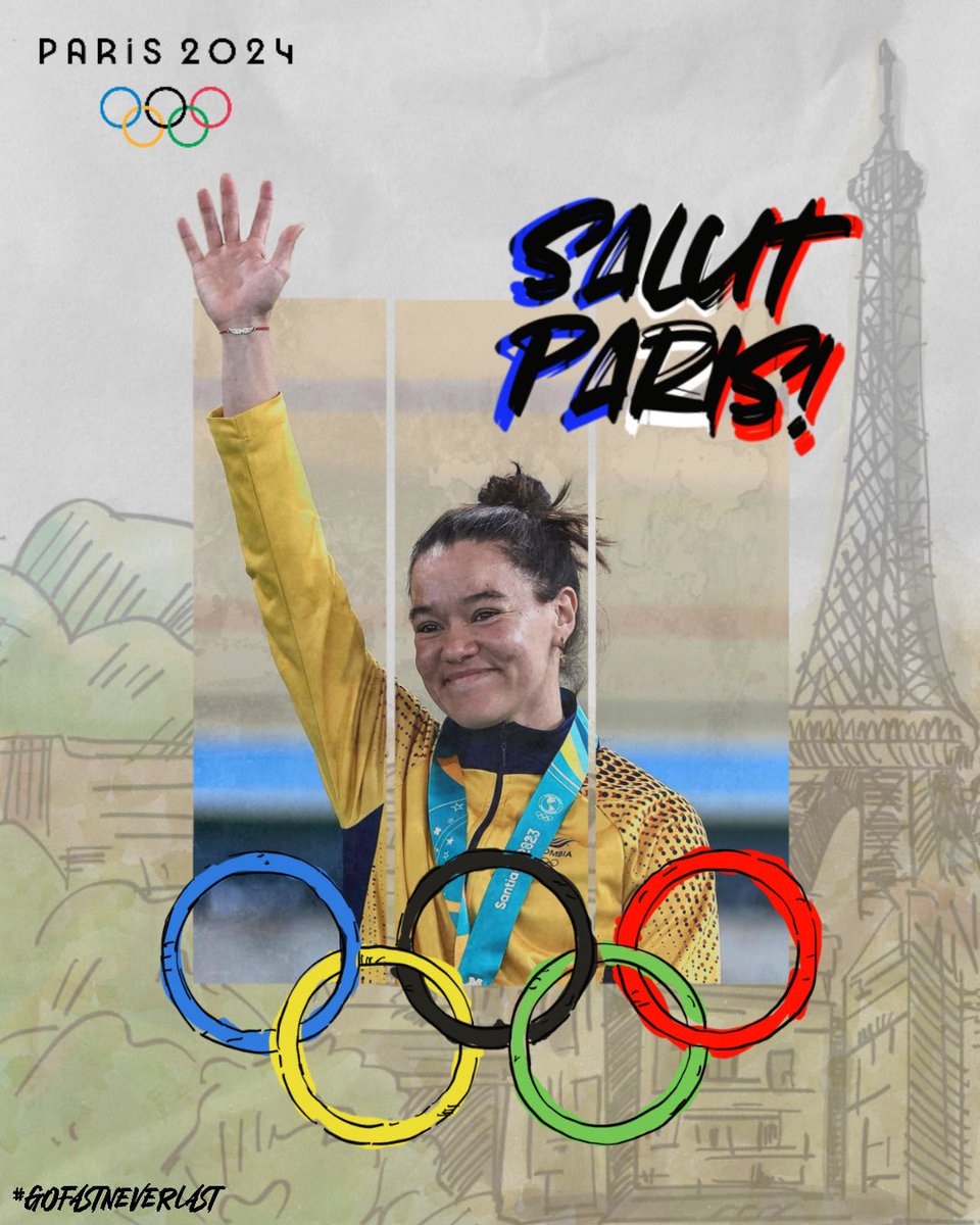 Bueno! Se hizo oficial, nos vemos en Paris🇫🇷❤️‍🔥🙌🏻