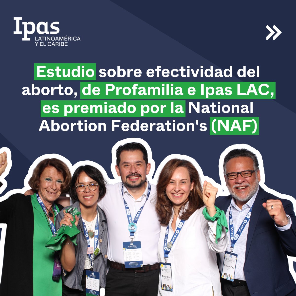 IpasLAC's tweet photo. ¡Celebramos un gran triunfo en la salud reproductiva! 👏🎉 El estudio de @ProfamiliaCol en colaboración con @IpasLAC fue premiado como el 🏅Mejor Trabajo Científico en la categoría de estudios clínicos por la @NatAbortionFed 

Aquí te contamos 😊 https://t.co/1CvT04LMMD