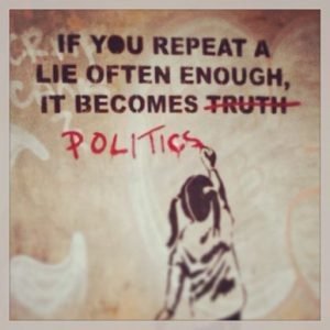 I'm dipping back into twitter for the election and cannot quite get my head around how blatantly *some* people state utter lies as fact.
