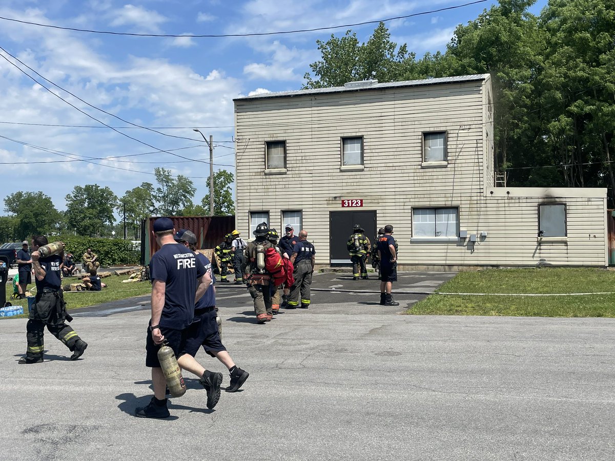 DeepanjaliTV's tweet photo. The Fire Expo is here, offering hands-on training to volunteers and firefighters from all over New York, emphasizing the importance of training and responding to new OSHA guidelines. Catch the full story later on NCC News Online! @NCCNewsOnline #FireExpo #Training #OSHA #NCCNews https://t.co/72Bxz5v85F