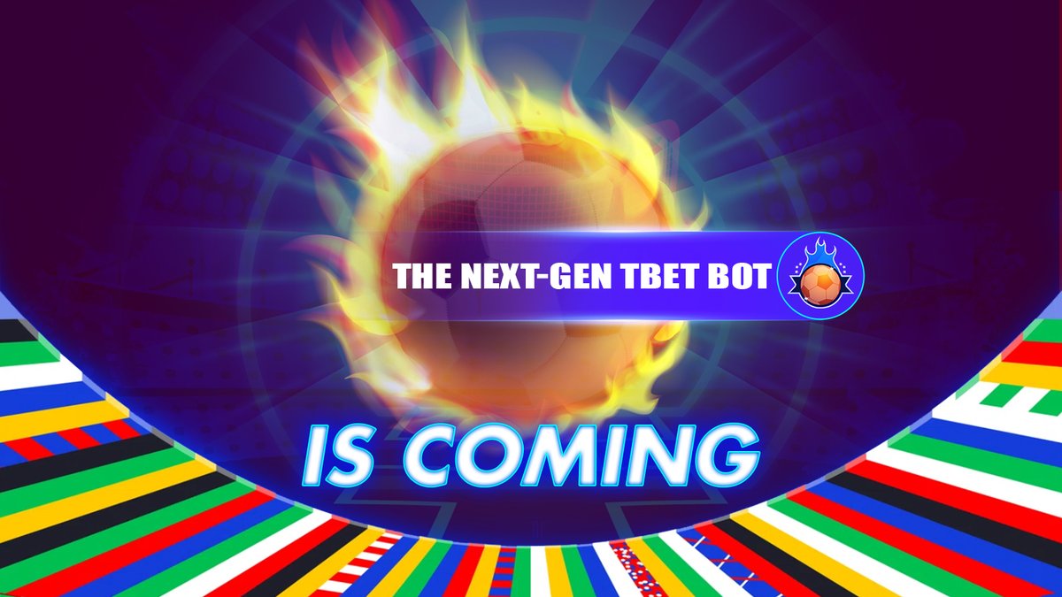 TBetSport's tweet photo. 💥 💥 💥 THE NEXT-GEN TBET BOT IS ON THE WAY OUT 🤖
🎁 Invite friends, get HUGE reward
⚽️ Attractive betting mechanism will be revealed soon.
📢EURO 2024 is coming. Follow TBET and participate in predicting the champion of EURO 2024.
#EURO2024 #Football #TBET https://t.co/DWrsY6GsFL
