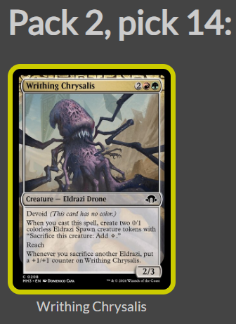 FiniteMTG's tweet photo. A little #notcorrect action from day 1 of the format on MTGO 🙃 https://t.co/pVe6JZIBoB