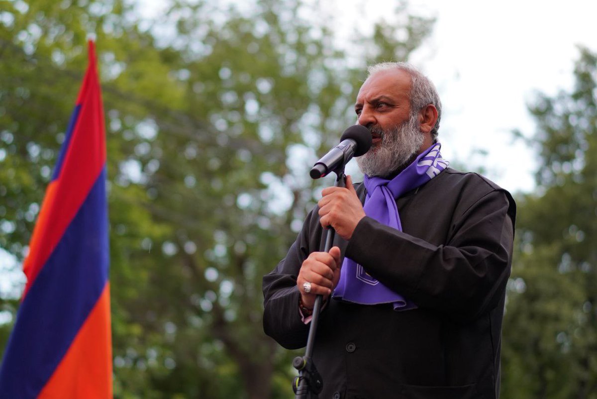 SrbazanBagrat's tweet image. The display of power yesterday was a testament to the fact that they have neither a state nor a homeland.

In 2018, their leader was calling for the occupation of buildings.

#EnoughLies

#JustCause