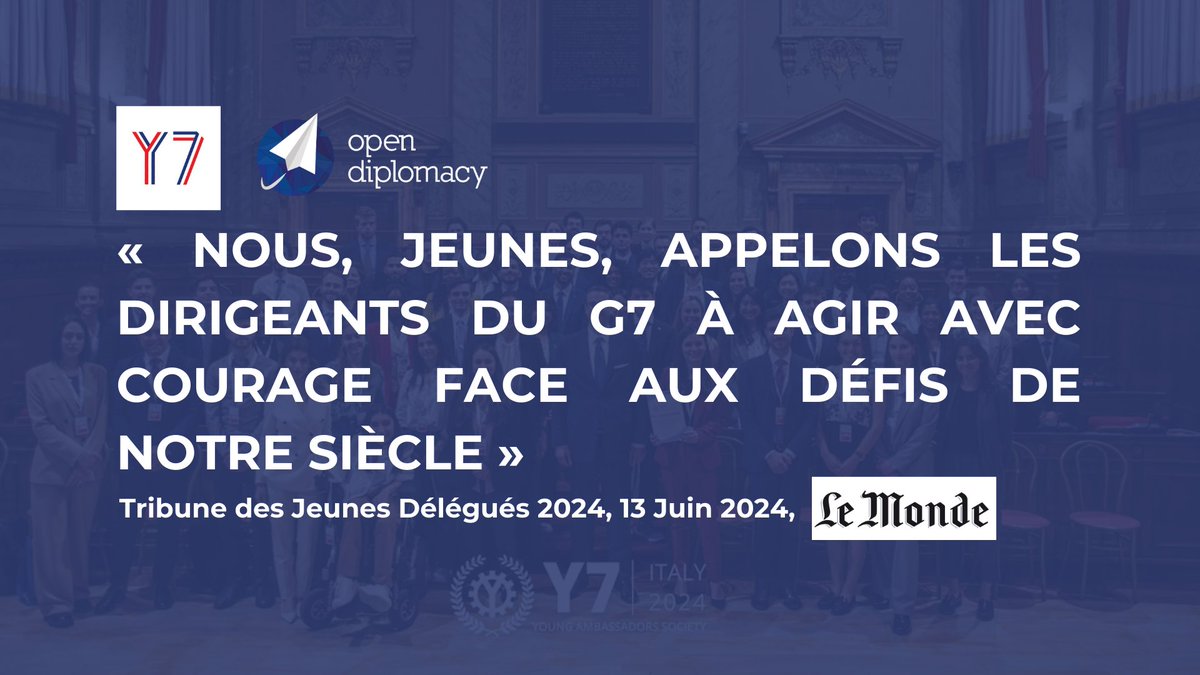 Institut Open Diplomacy tweet media