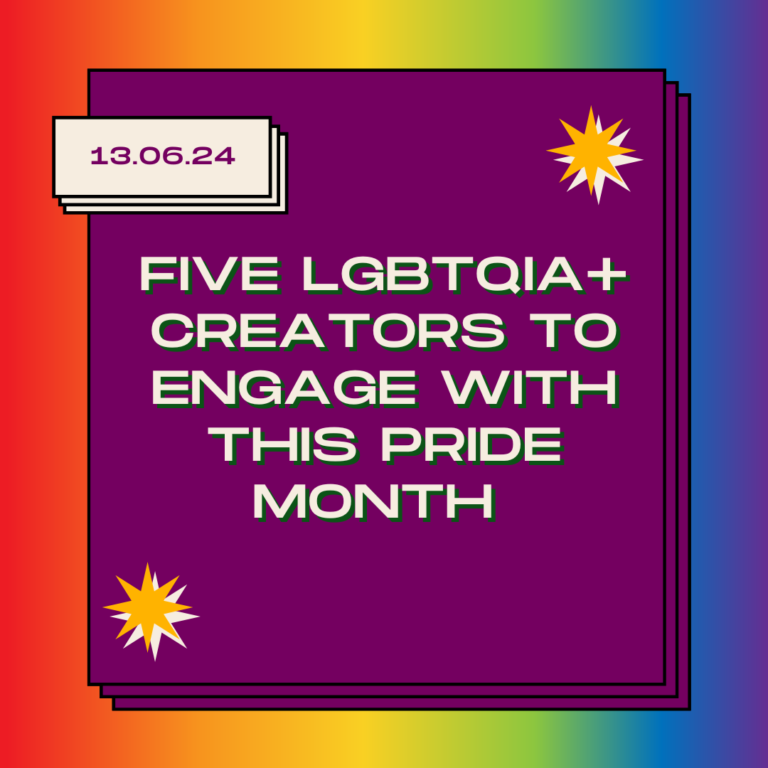 EmergeUK's tweet photo. 🏳️‍🌈 Five LGBTQIA+ creators to engage with this pride month (and beyond)! Swipe through to find the handles of some brilliant queer and trans activists, creators, writers and artists.

Who are your favourite LGBTQIA+ creators? Let us know below!⬇️ https://t.co/ynVJcsW9Dc