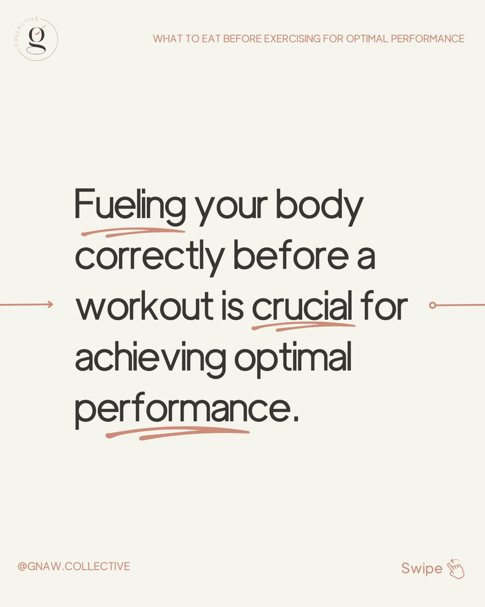 GnawCollective's tweet photo. Feeling too tired to push through workouts? You might be missing one thing — food. Discover the best pre-workout nutrition to boost your energy, endurance, and results.

Read more: https://t.co/Vm1NtoFkmX
⁠
⁠
#workoutideas #nutrition #fit #fuelyourworkouts #preworkout #training https://t.co/l1Fq3vxDKJ