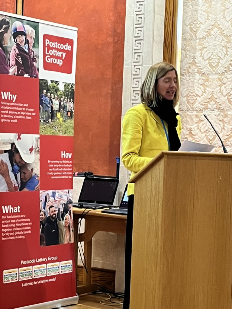 ClaraB27's tweet photo. Thanks to everyone who joined our 1st #Stormont reception especially our speakers #GaryHawkes @Hospice_Lottery @paul_gomery #LauraLee @MaggiesCentres and our sponsor @sianalliance - let’s bring funding opportunities to #NorthernIreland #ThePowerOfPostcodes https://t.co/Xbentt0dVv