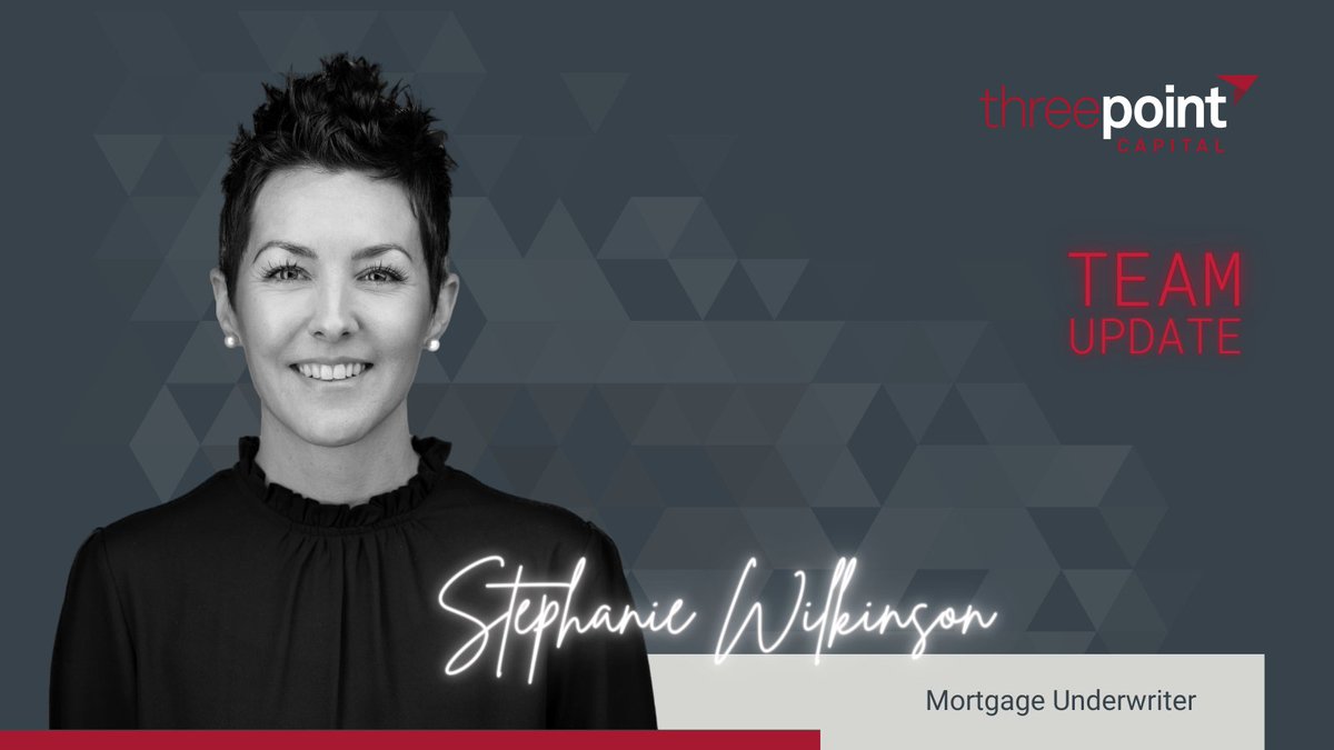 TeamThreePoint's tweet image. 📣 Since joining our team 2 years ago Stephanie Wilkinson has become a vital member of our Underwriting Dept. and we're delighted to announce that she has transition into a Mortgage Underwriter position at #TeamThreePoint

#InvestLendGROW #uDrive  #TeamTuesday #ThreePointUpdates