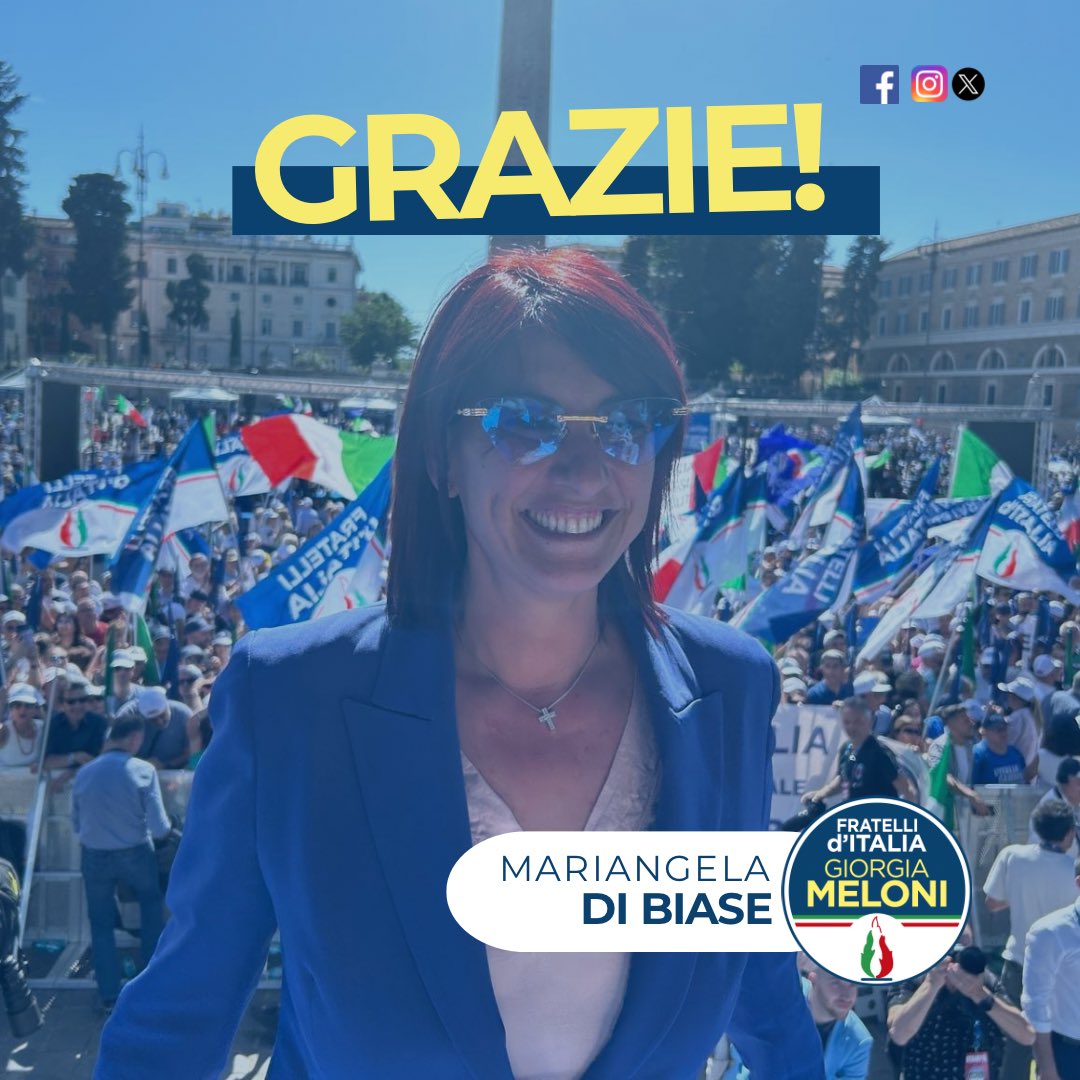 Un ringraziamento va al nostro presidente del consiglio <a href="/GiorgiaMeloni/">Giorgia Meloni</a> per il grande lavoro che sta facendo al governo italiano; a <a href="/FratellidItalia/">Fratelli d'Italia 🇮🇹</a> ,al Sottosegretario <a href="/marcellogemmato/">Marcello Gemmato 🇮🇹</a> e all’onorevole @Martaschifone per la preziosa opportunità e per il loro sostegno costante!🙏