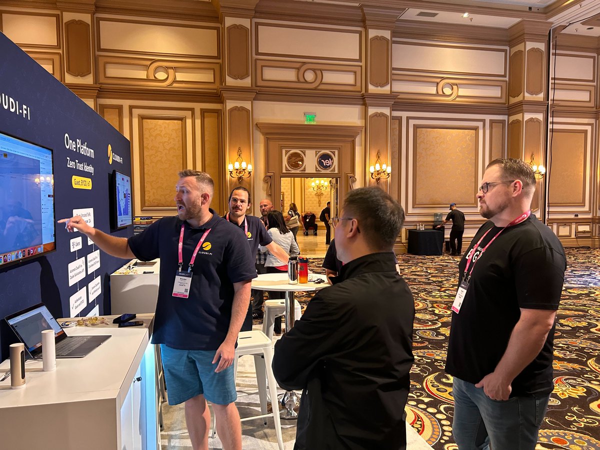 ✅Team ready for many more live demo today Zscaler Zenith Live 2024 #ZL2024🔐
🌥️What a great time to get direct feedback on new live features💡
⚡️One Platform - Zero Trust Identity delivered for all devices and user all this fully Integrated with Zscaler ZIA⚡️
Join us today!