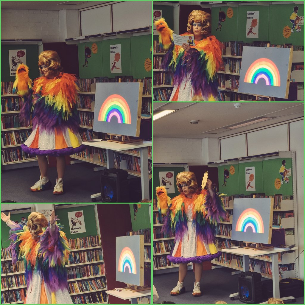 Im_Negomi's tweet image. What an absolute joy to have #MAMAG return to #BalhamLibrary for stories &amp;amp; songs that celebrate the importance of being you &amp;amp; accepting others for who they are!
Laughs, dancing &amp;amp; cheering all-round!
Thank you @MamaGStories for visiting @Better_Balham @wandsworthlibs 
#StoryTime