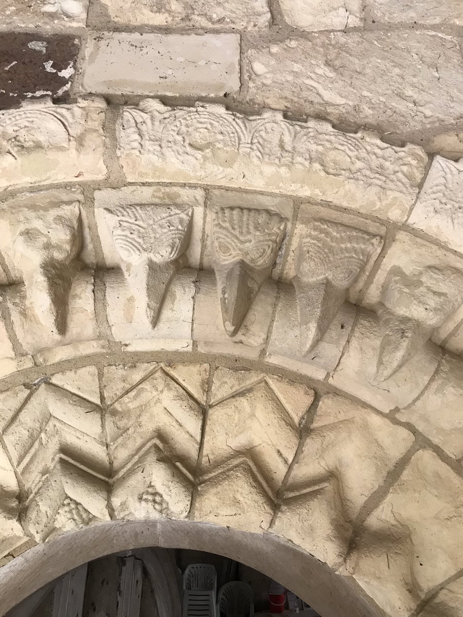 Paultravis01's tweet photo. Day 3 of my CCT survey tour.  Today loving the Norman details at St Peter’s, Edlington:  the first church to be taken over by the Trust in 1971. https://t.co/RSA3RW2Yom