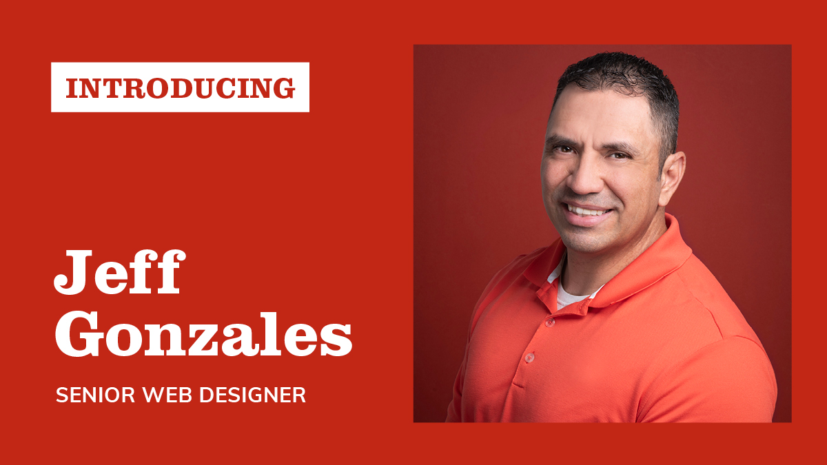 RobotCreative's tweet image. Jeff Gonzalez joins our team as a Senior Web Designer! Read about our team >
bit.ly/3VhjotW
#webprojects #newhire