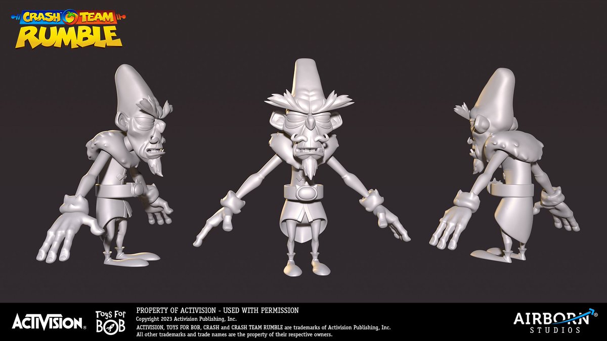 airbornstudios's tweet photo. And one more #CrashTeamRumble bit: Empirical Formular N. Brio! https://t.co/HYMTjCdRdi Concept by @ViktorFetsch , #3dart by Martin Elsäßer! #gameart #3modeling https://t.co/QygFEIp943