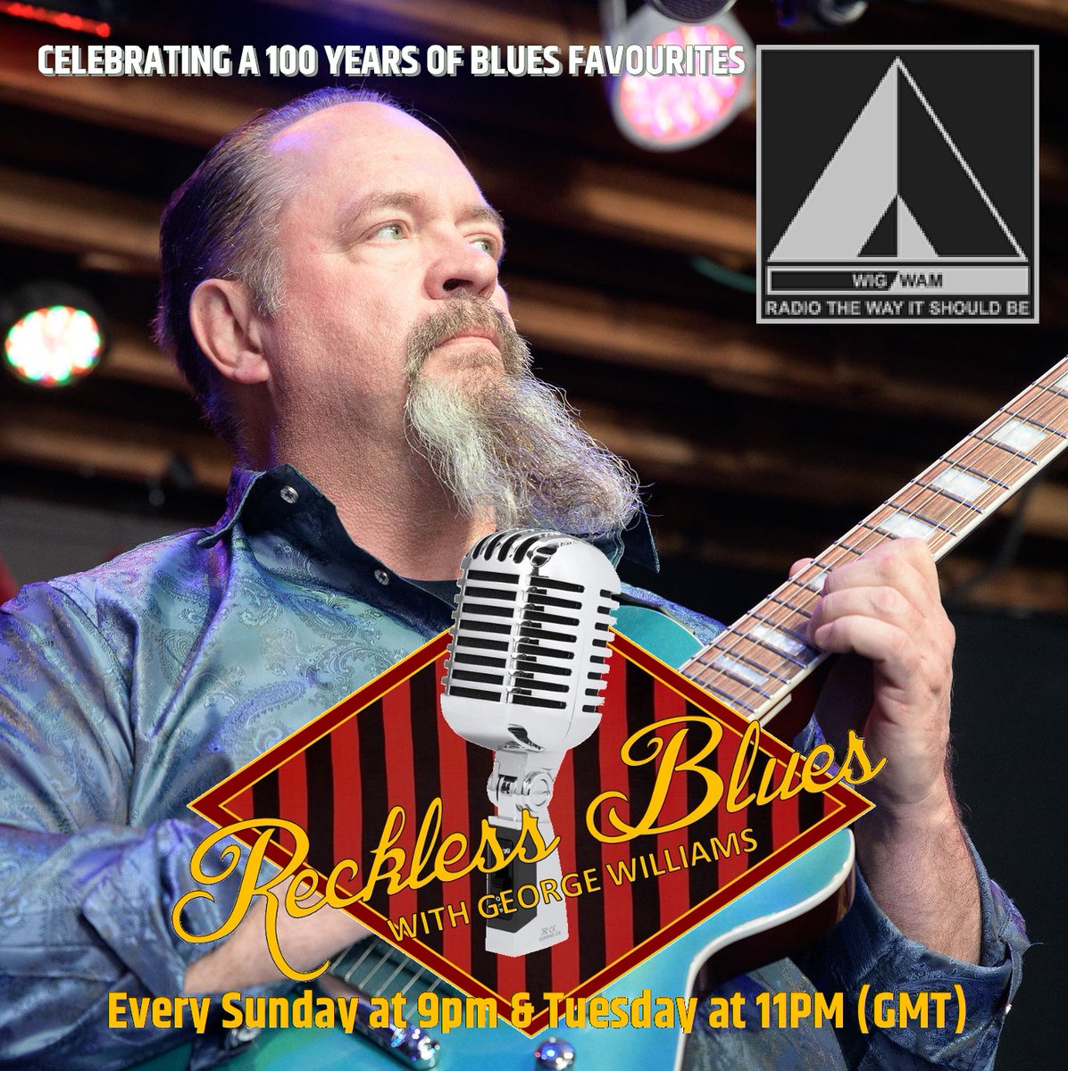 This Sunday (6/16/24) on Reckless Blues I will be playing music by:
Joanne Shaw Taylor from her new album Heavy Soul
Reckless &amp; Blue
Owen Campbell
The Veldman Brothers
Robert Cray
Charles Seger
Slash
Albert King
Big E and the Wild Hairs
Only on Radio Wigwam
Sundays at 2pm and 7pm