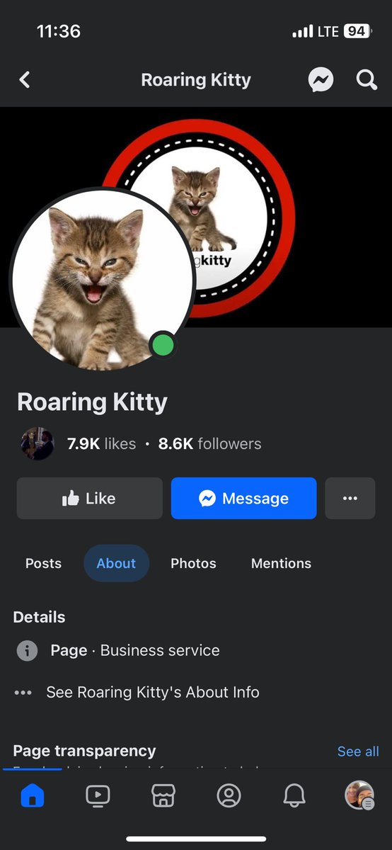 MrDunnam's tweet photo. @TheRoaringKitty hey I just saw a strange sponsor add on FB. Is this you or a scam? https://t.co/FQGpJd9mtc