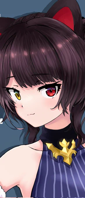 自分で描いたとこちゃん顔が良すぎて一生見てる 