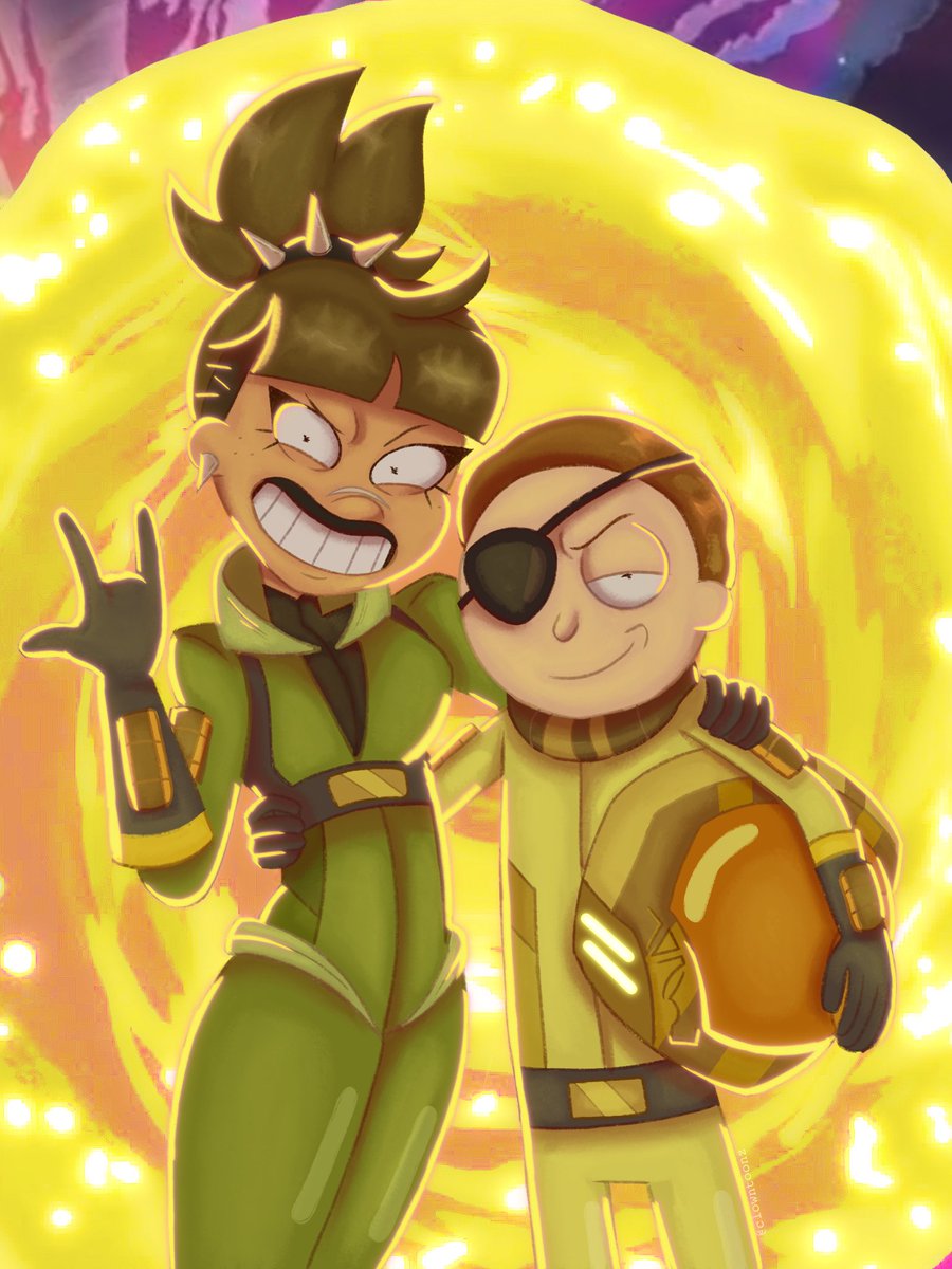 Outside cfc besties
#RickandMorty #adultswim #ocxcanon #oc #rickandmortyoc #rickandmortyfanart #originalart #originalcharacter #art