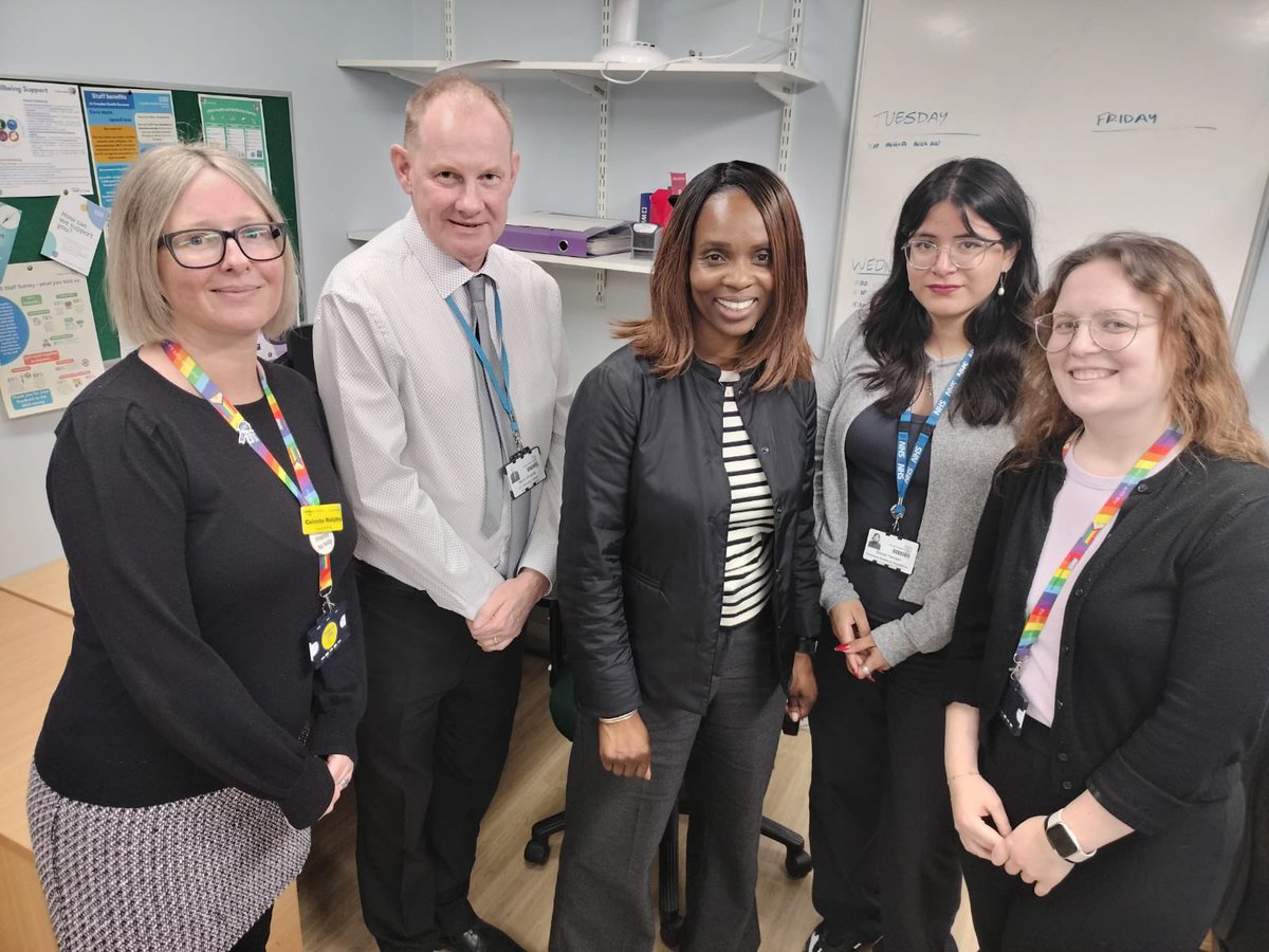 CHS_Chair's tweet photo. Dealing with sensitive and challenging situations on a daily basis in a mature, compassionate and professional manner was evident during my visit to @croydonhealth HR Business Partners Team. Keep up the good work! https://t.co/b5E8hHoEhw