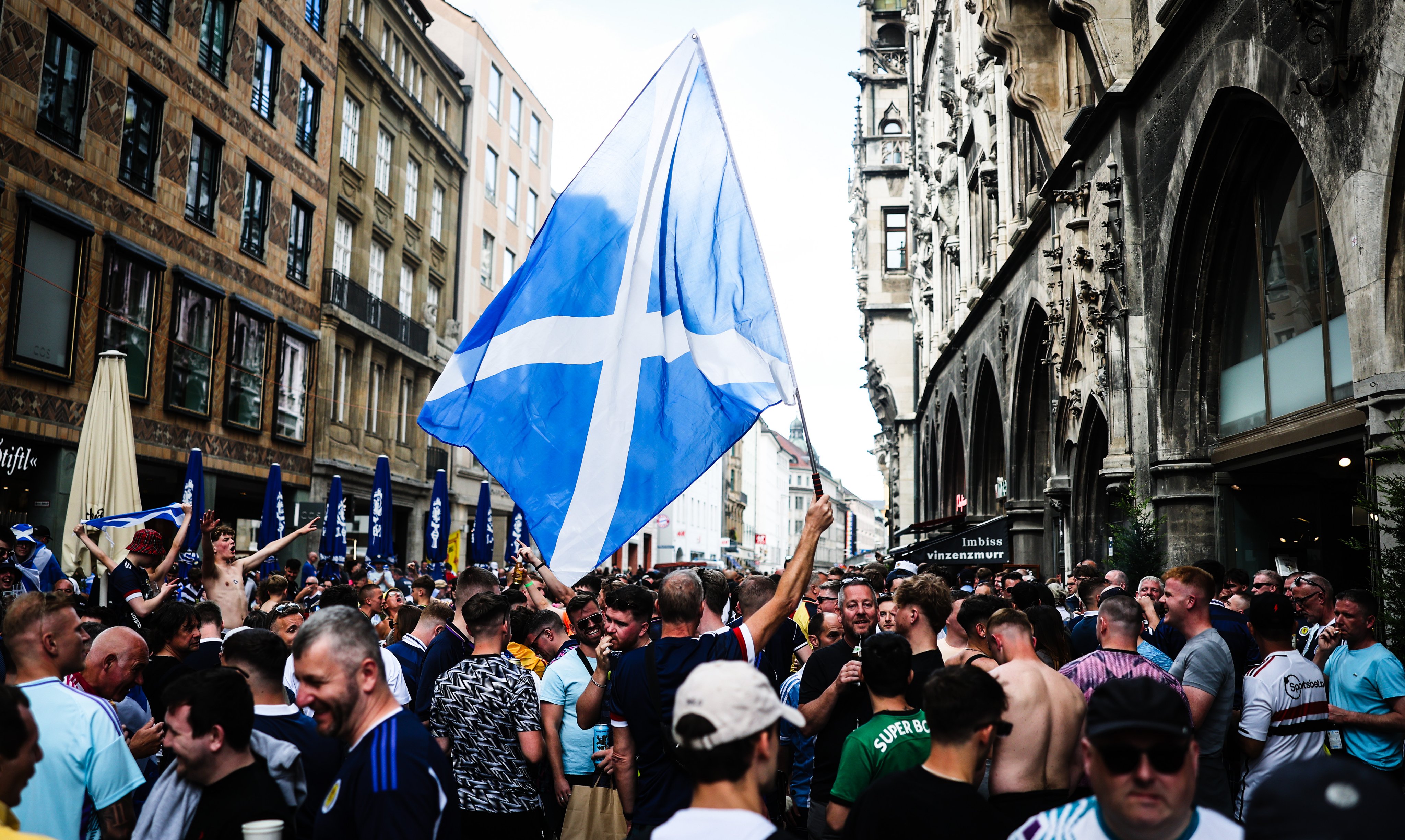 Football Scotland ⚽️ on X: "What an atmosphere in Munich More than , Scotland fans are said to have made the journey to Germany for the #Euro2024 party We're the