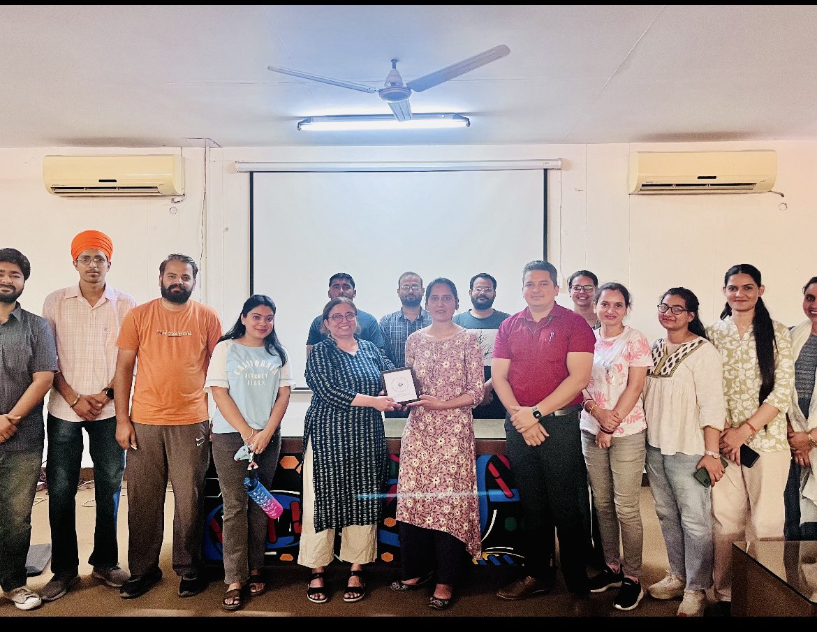 Great visit to GNDU, Amritsar today! I had the chance to give a talk and engage in nice discussions with colleagues and students. Many Thanks to Prof Vandana Bhalla, Prof Manoj Kumar and Dr Gopal Singh for hosting me @GNDU Guru Nanak Dev University, Amritsar
