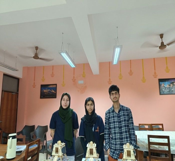 KNSKashmir's tweet photo. #KNSUPDATE
Army Goodwill School, #Wuzur is being run under the aegis of chinar corps, proudly announces the selection of three of its exceptional students for the #ISROs prestigious #YUVIKA-2024 programme. This achievement was secured through a rigorous online screening test, underscoring the student’s remarkable potential and dedication.
The selected students participated in a 14 day residential programme hosted at ISROs residential center in Dehradun. The programme was designed to ignite a passion for space science among young minds. It provided an immersive learning experience, blending theoretical knowledge with hands-on activities. Through this initiative, ISRO aims to cultivate a scientific curiosity and inspire the next generation of space enthusiast.
This remarkable opportunity was made possible under the mentorship and guidance of teachers, principal and an unwavering support of the Bharathi Airtel Foundation. Their support underscores the importance of collaborative efforts in nurturing young talent and fostering educational growth.
We are elated and immensely proud of our students for achieving this unprecedented milestone. It is a testament to the talent and hardwork that thrives within the wall of Army Goodwill School, Wuzur.
@NorthernComd_IA
@adgpi @ChinarcorpsIA