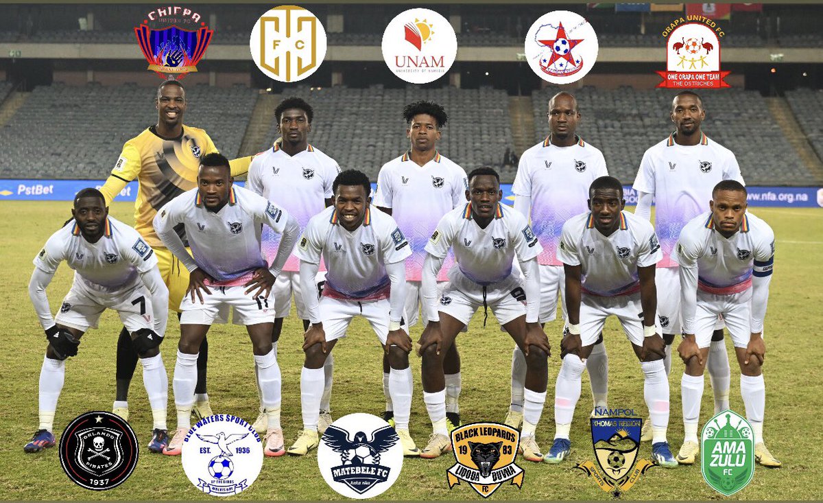 FootyNamibia's tweet photo. 🇳🇦𝗡𝗔𝗠𝗜𝗕𝗜𝗔 𝗫𝗜 🆚 𝗧𝘂𝗻𝗶𝘀𝗶𝗮🇹🇳

• 4 Local based players 
• 5 South African players 
• 2 Botswana based players 

#CollinBenjamin | [photo:nfa] https://t.co/FjKtA5CtVn