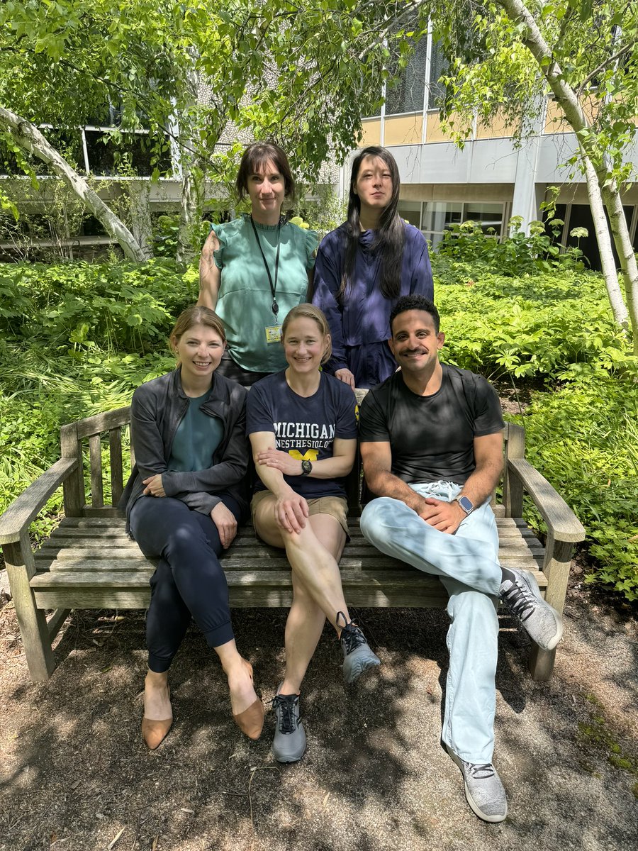 Thankful for my hardworking residents. We will miss Dr. Rachel Gioscia-Ryan as she continues her training in Boston. Best of luck.