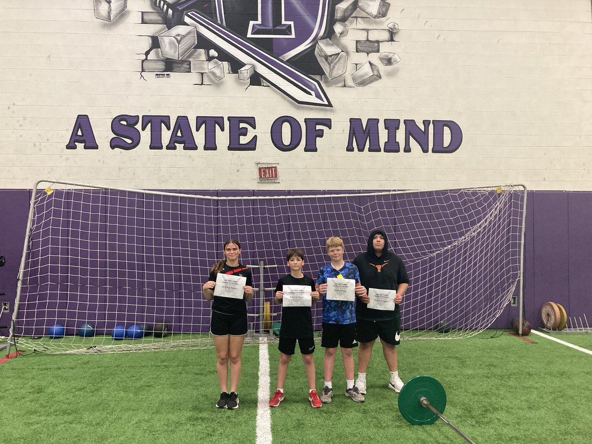 IHSStrength's tweet image. Week 3 of Indy SAC Camp in the books. Another great week, keep stacking days & congratulations to this weeks Campers of the week! #IndyStrong