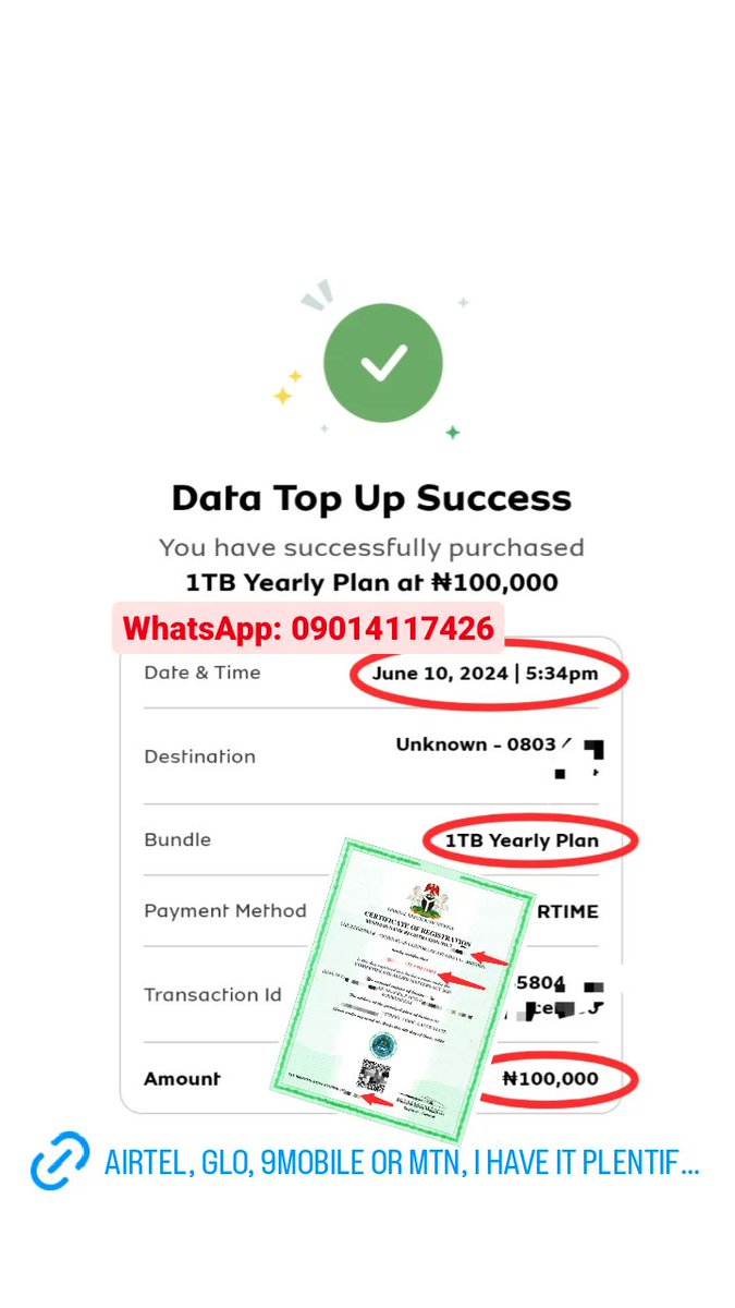 teabisz's tweet image. Interested to have a deal with us?

Let&apos;s talk in the DM or

✅ wa.me/2349014117426

Please, share!

God bless FRN! 🇳🇬

.
.

#Teabisz #CEO #DataBundle #Recharge #Airtime2Cash #Deliver #Business #Eid #Trending #DataIsLife #Democracy